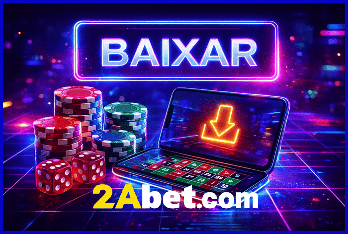 Banner destacando o app 2ABET disponível para baixar grátis